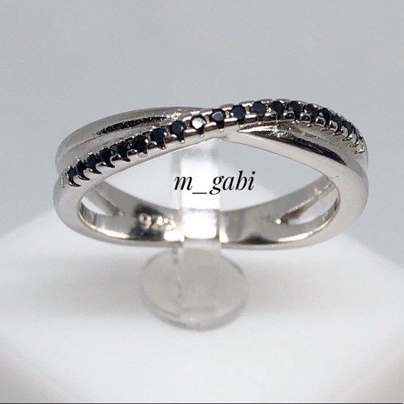 Jewelry Sterling Silver X Design Ring Poshmark